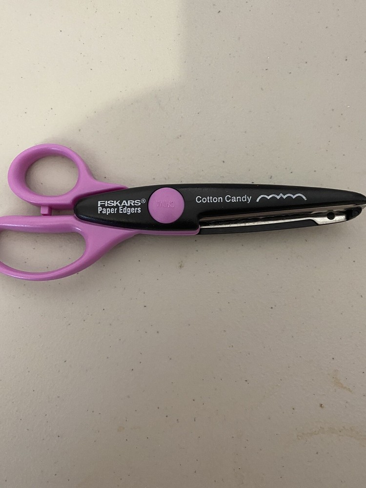fiskars scissors paoer edgers cotton candy