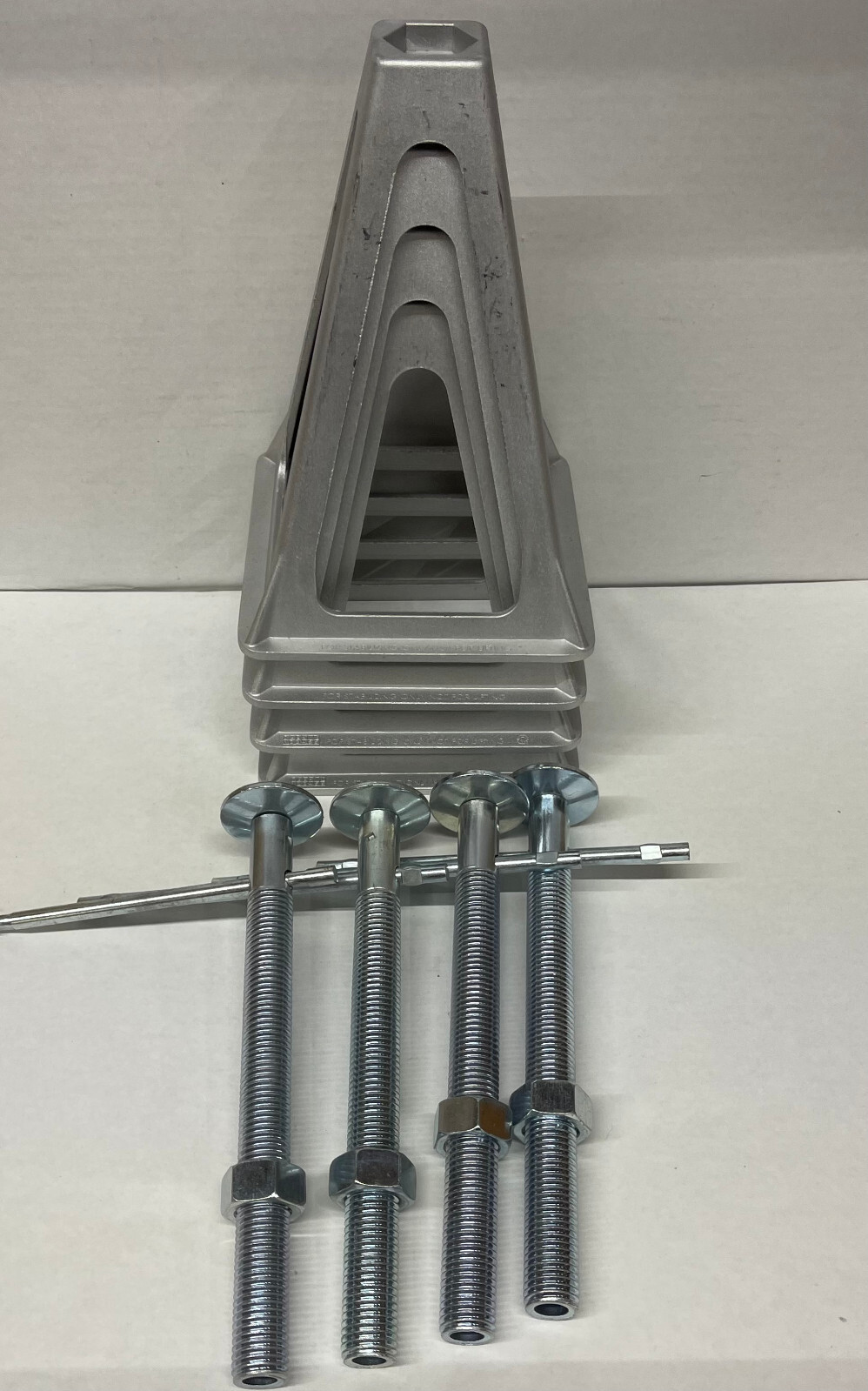 Aluminum RV Stack Jack Stand Camper Trailer Lift Support - 4 Pack