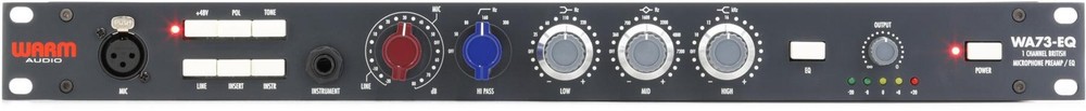Warm Audio WA73-EQ Microphone Preamp & EQ (2-pack) Bundle
