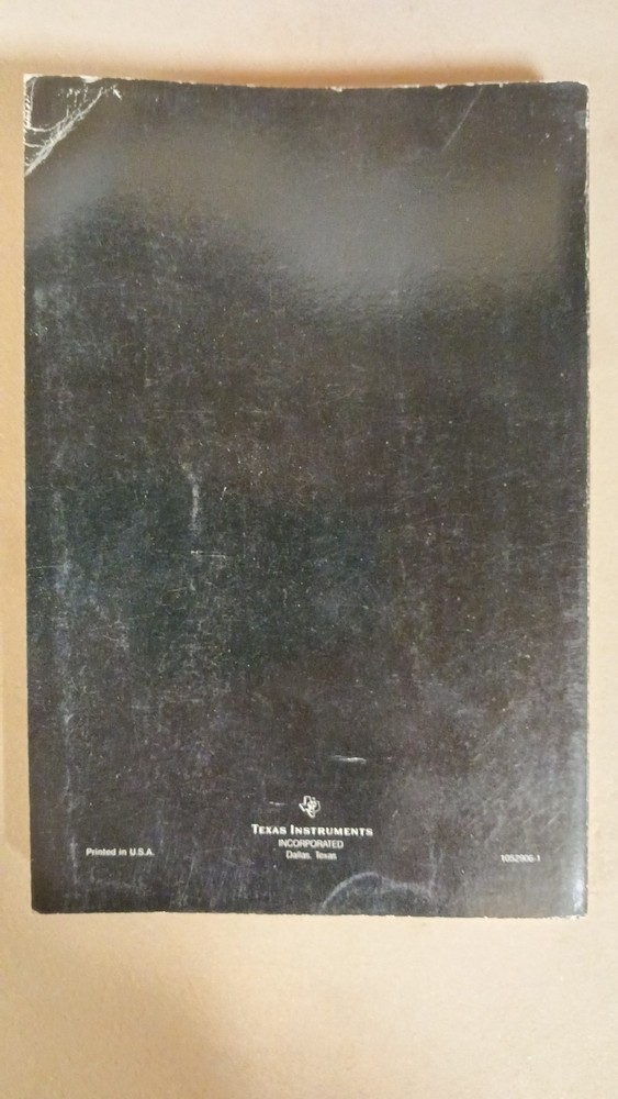 Texas Instruments Compact Computer 40 User's Guide