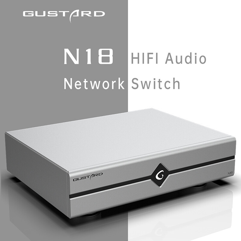 Gustard N18/N18PRO HiFi Audio Network Ethernet Switch AdaptiveEthernet Interface