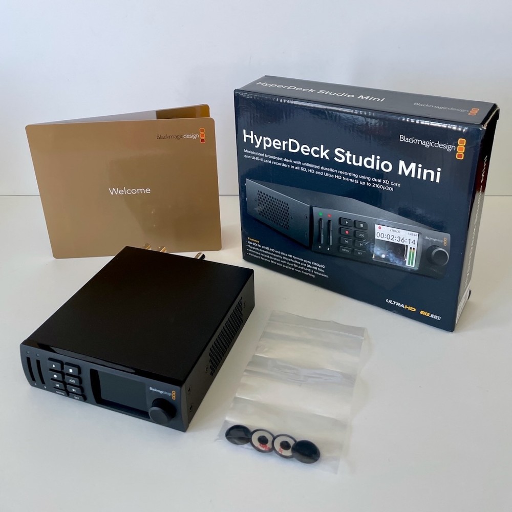 Blackmagic Design HyperDeck Studio Mini ULTRA HD 6G SDI (HYPERD/STM)
