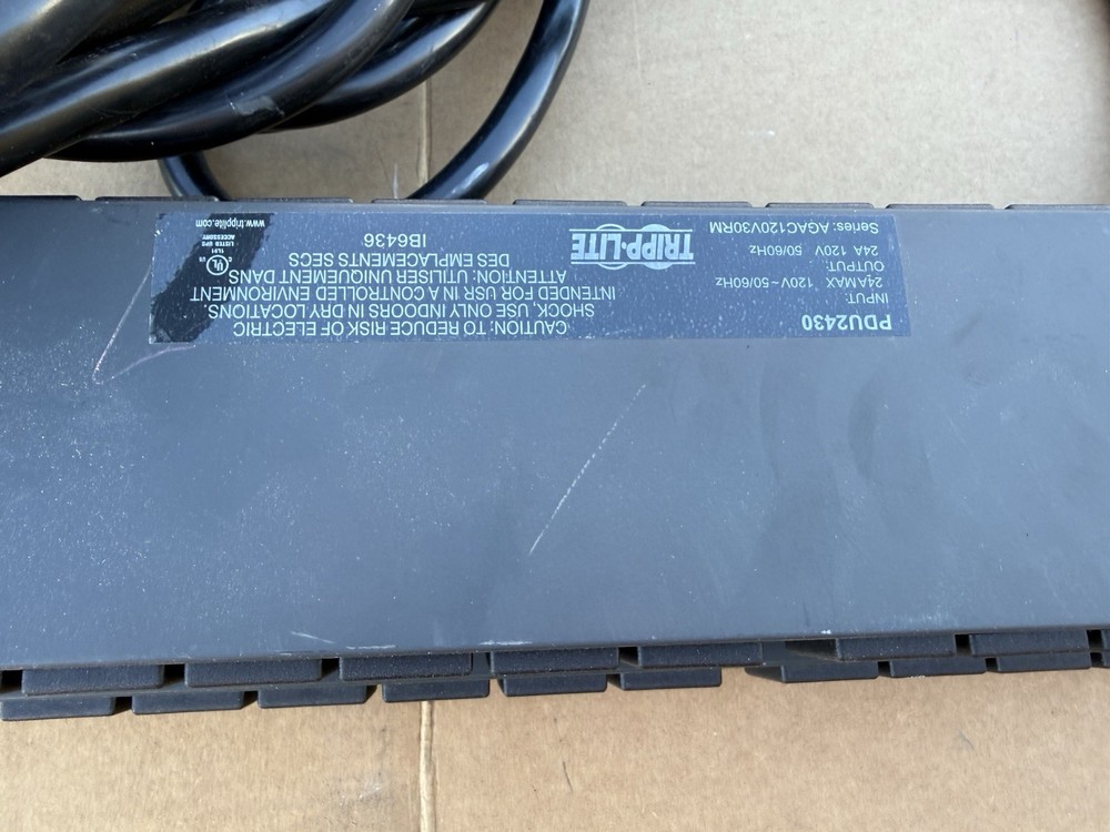 Tripplite PDU2430 24-Outlet Basic PDU Power Distribution Unit