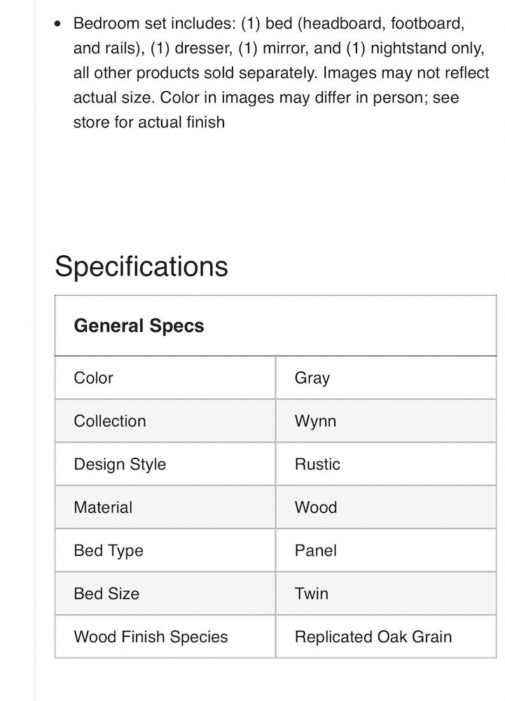 Wynn Bedroom Set