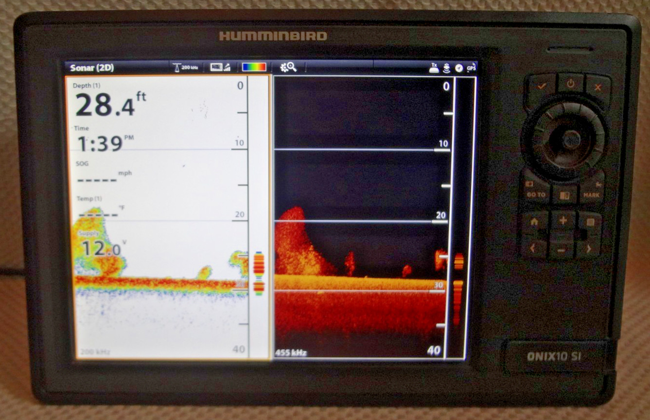 HUMMINBIRD ONIX 10CI NT SI MARINE GPS CHART PLOTTER FISHFINDER RADAR MFD w POWER