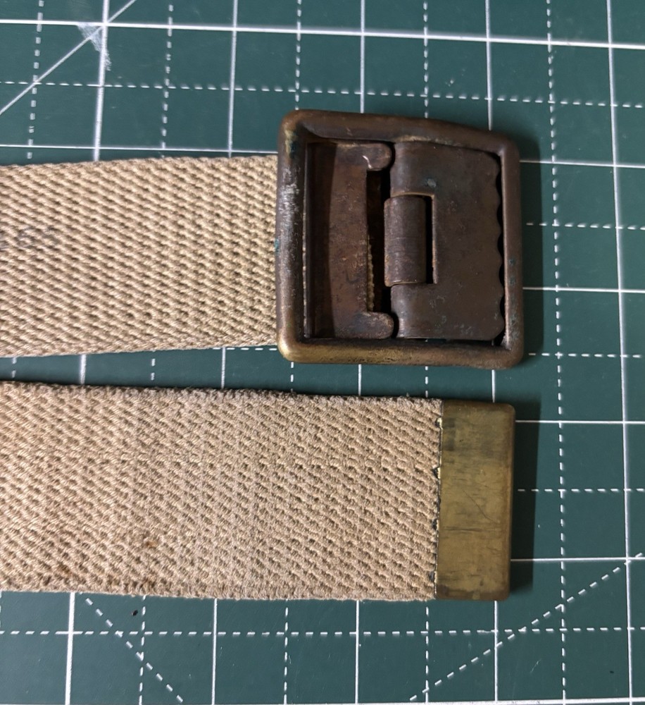 WW2 USMC Uniform Web Belt