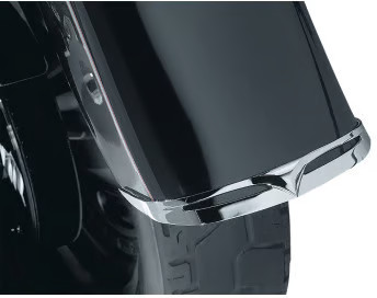 KURYAKYN CHROME FRONT FENDER TIP FOR HARLEY NARROW FENDER 9012 49-7812 1412-0001