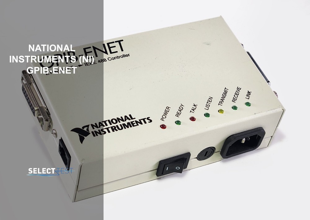 NATIONAL INSTRUMENTS (NI) GPIB-ENET GPIB-ETHERNET CONTROLLER *LOOK* (REF.: 6F7N)