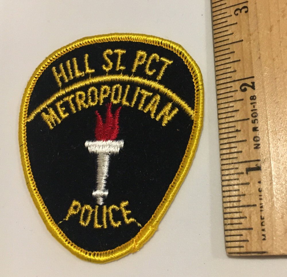 Arm Patch Hill St. Precinct Mertopolitan Police