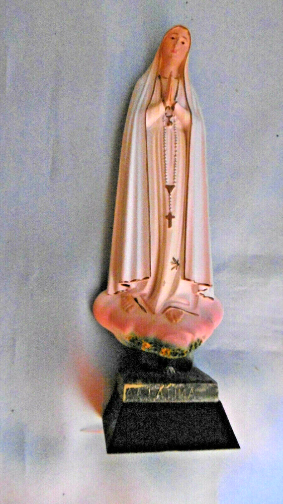 Figure Fatima Plaster Or Resin
