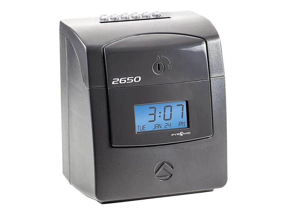 PYRAMID 2650 ELECTRONIC TOP LOAD TIME CLOCK
