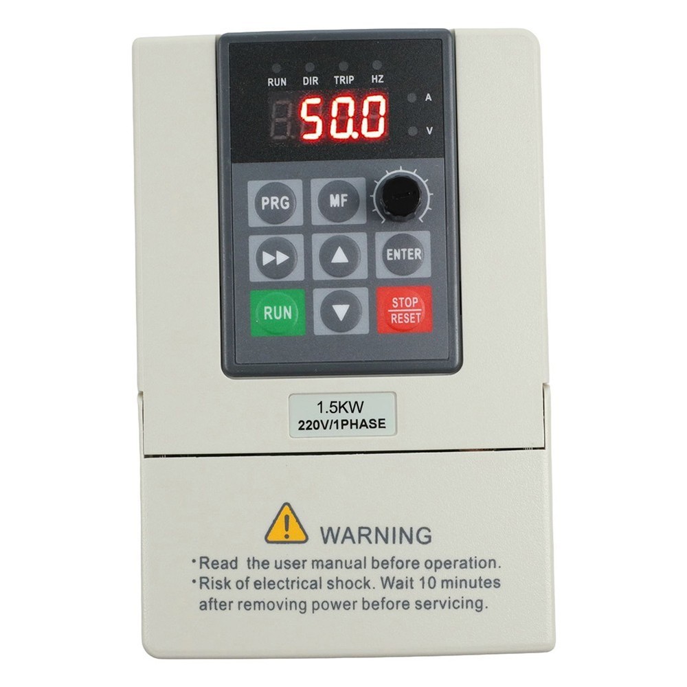 220V Input Variable Frequency Drive 3Phase Output 1 5KW for CNC Machines