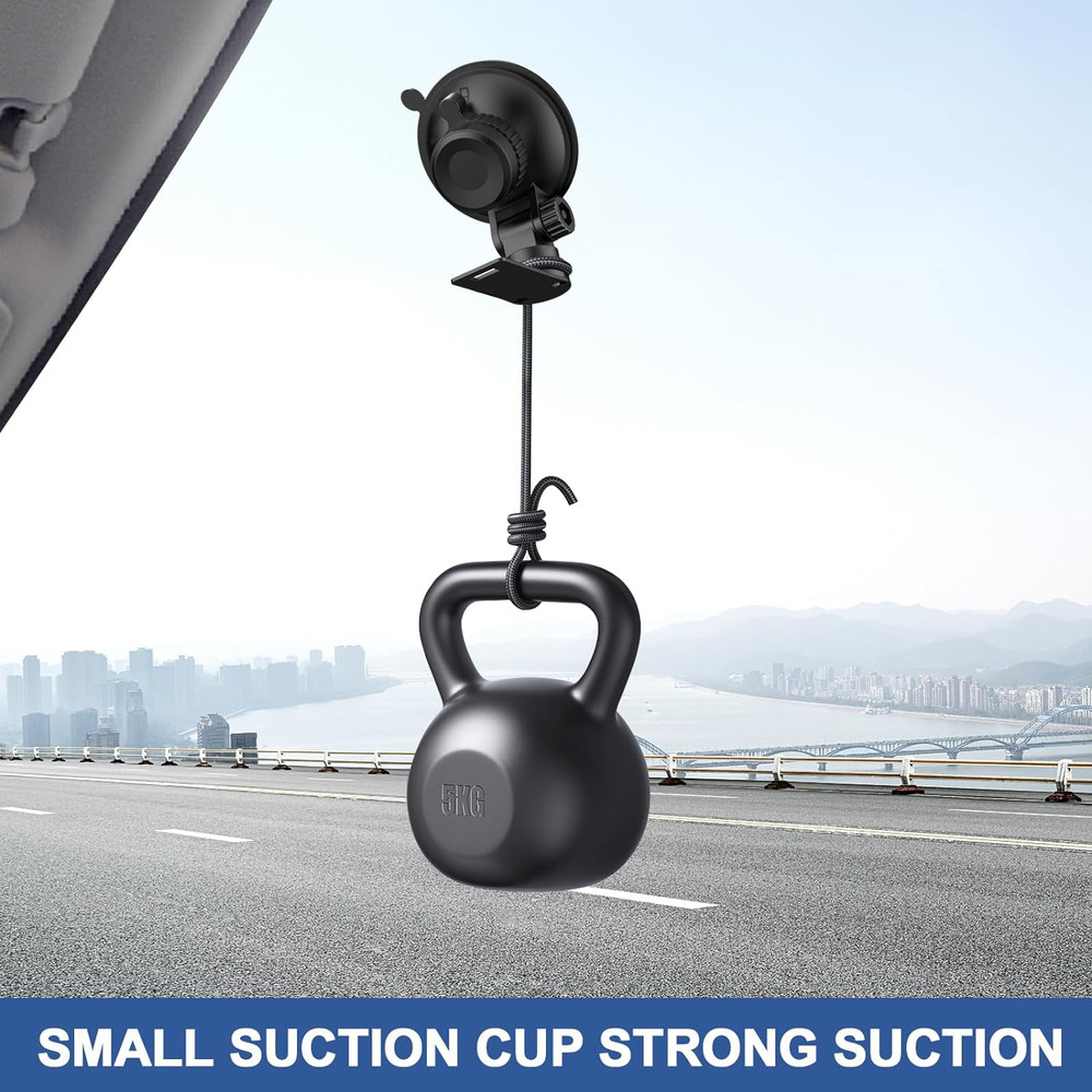 Radar Detector Mount,Car Windshield &Dashboard Suction Cup Bracket,Suitable
