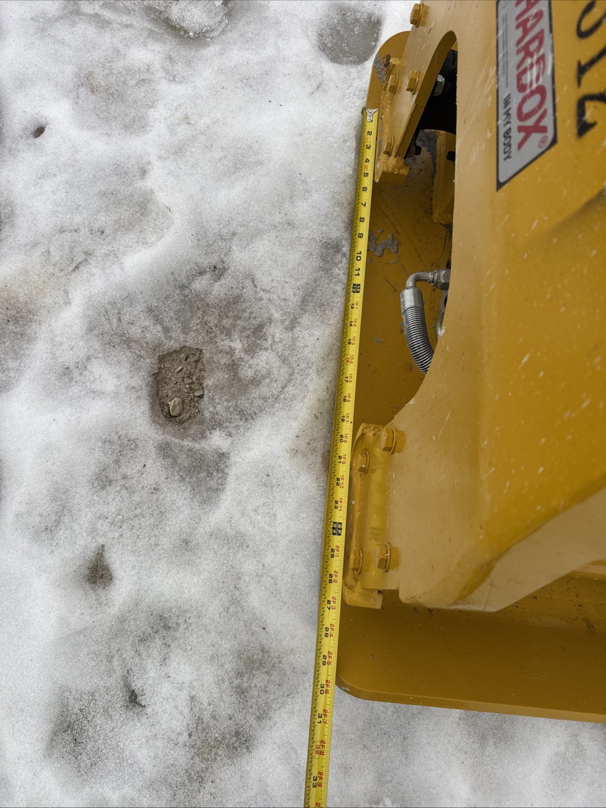 Cat 312 Excavator Plate Compactor Hydraulic New 65 Mm Pin