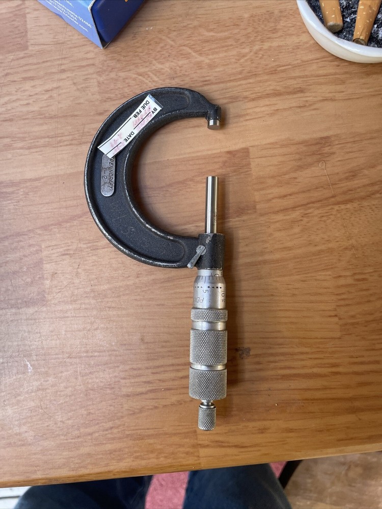 Penncraft 1-2" Outside Micrometer