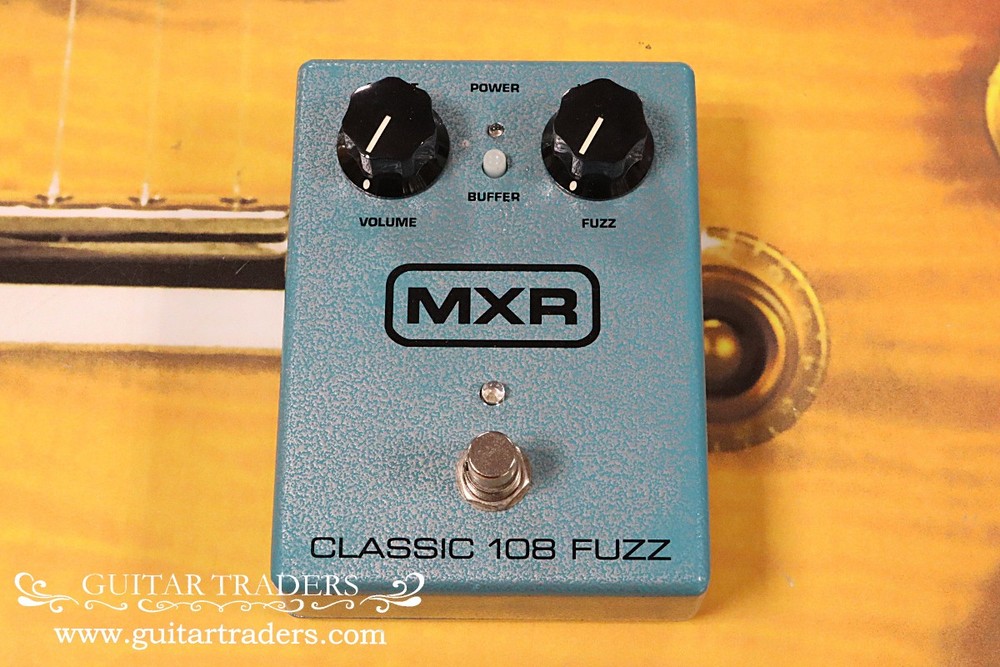 MXR M173 Classic 108 Fuzz Pedal Silicon Capacitor Buffer Switch Used