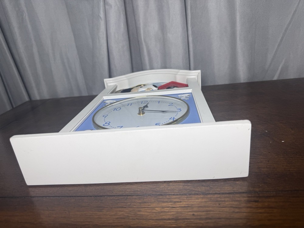 Peanuts Danbury Mint The Snoopy Collector Clock 2003 Works
