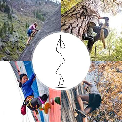 Climbing Aider 5 Step/Quick Aider Adjustable 5 Step Aider 5 Step Aider Black