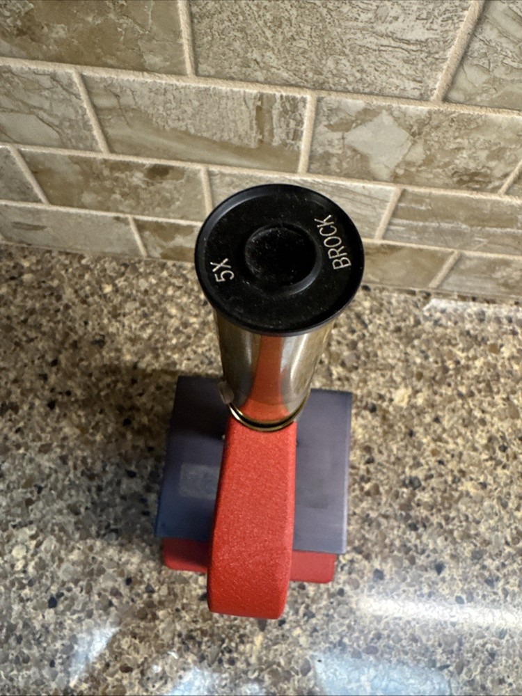 Brock Magiscope Student Microscope 5X Lens Optical Lumarod # 1