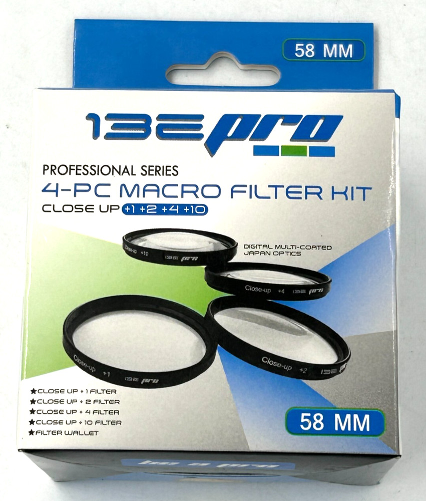 BEPRO 58mm 4pc Macro Kit BPCLK-58