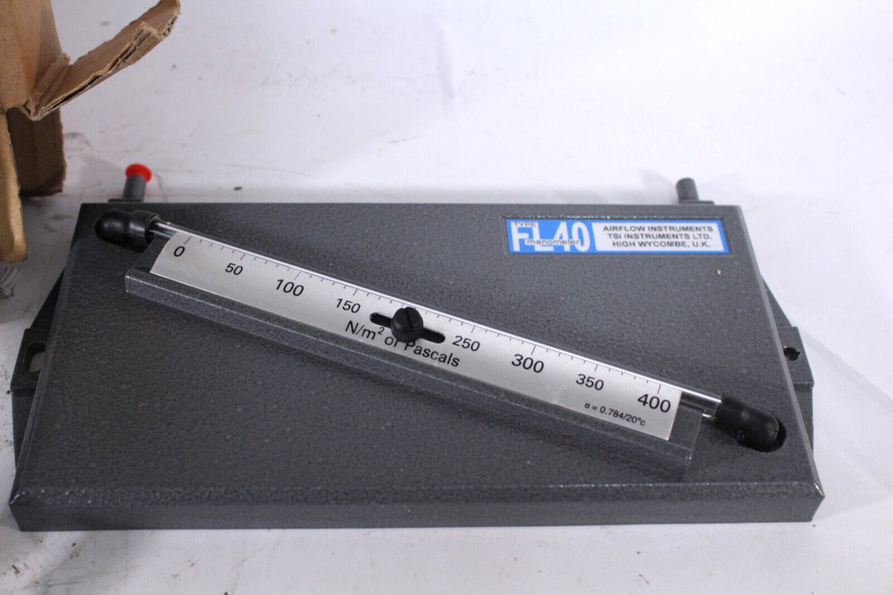 AIRFLOW FL40 MANOMETER FILTER LOSS FL 40 NOS
