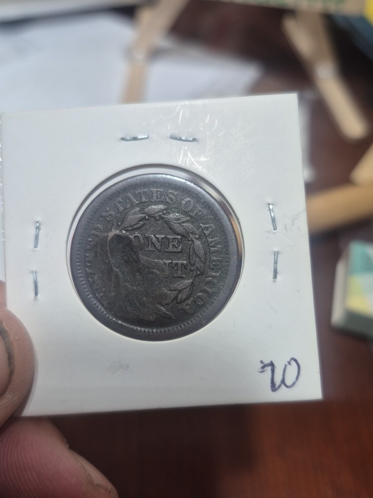 1854 Large Cent