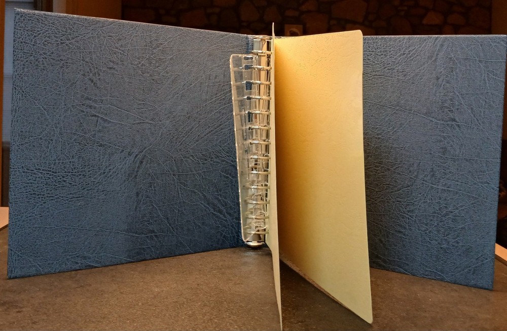 Lighthouse/Leuchtturm Blue 13 Ring Album & Slipcase