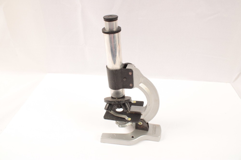 Gilbert Microscope Vintage S-15 with Original Case Needs Mirror