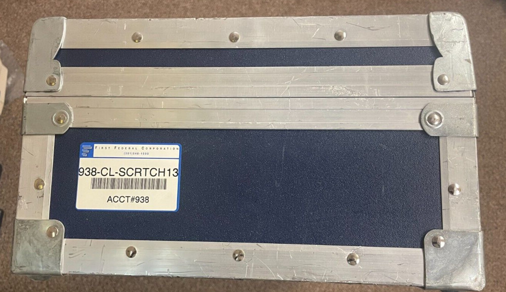 Large UTILITY Trunk ATA Road Case w/ Insert / Insulation