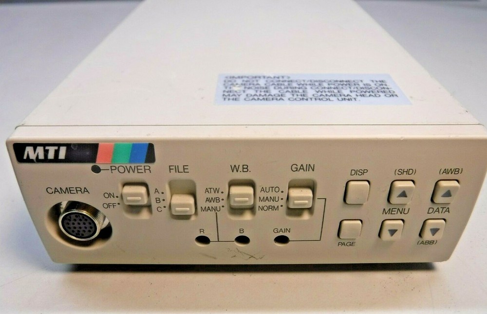 Dage MTI,  DC330,  CCD Color Microscope Camera Controller Unit, Not Tested
