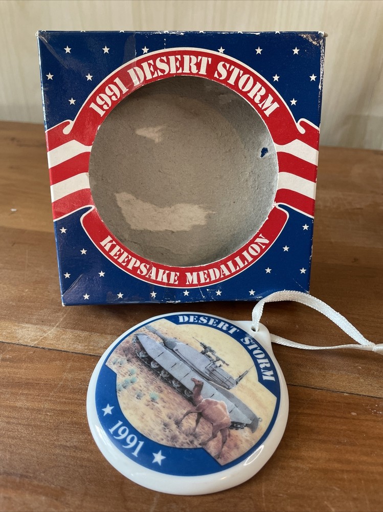 Desert Storm Ceramic Medallion - Tank