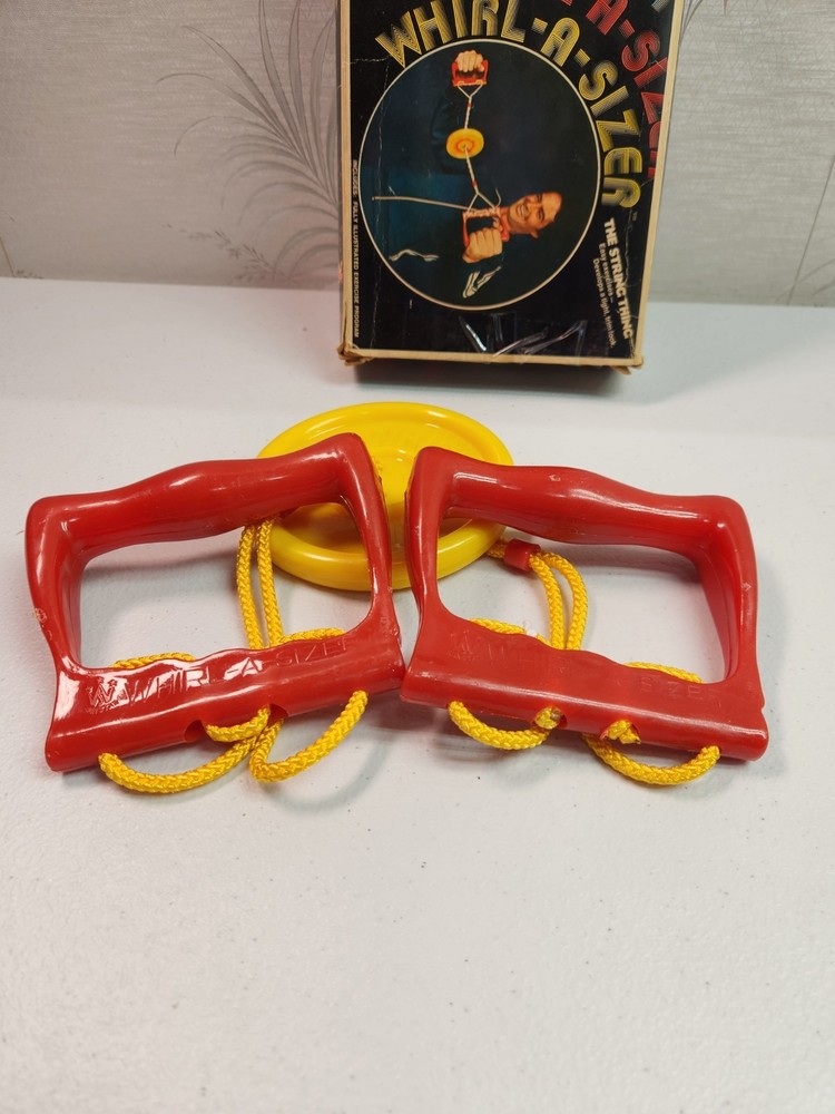 Whirl-a-Sizer Vintage Exercise X 2000 String Thing Complete Toner