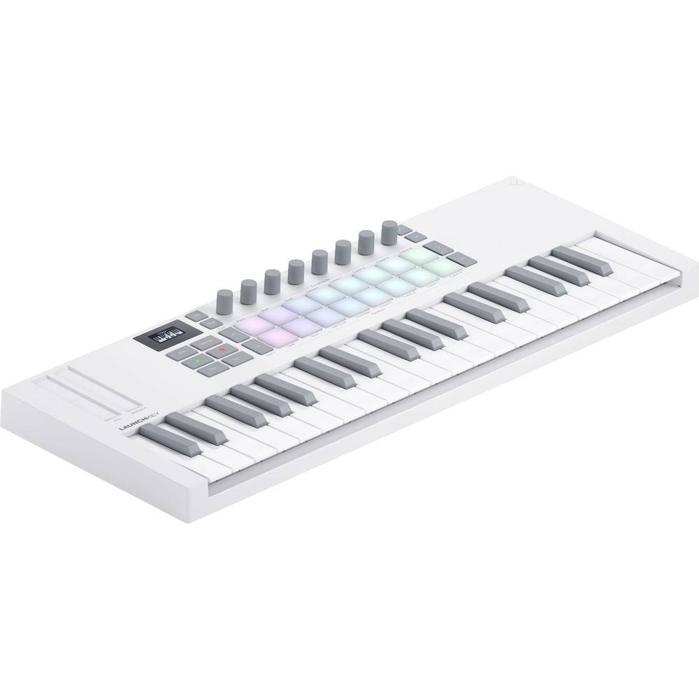 Novation Launchkey Mini 37 Mk4 Keyboard Controller - White