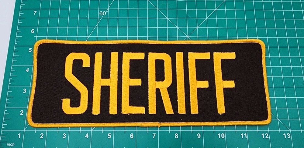 Large Oakland County Sheriff Vest Patch Michigan