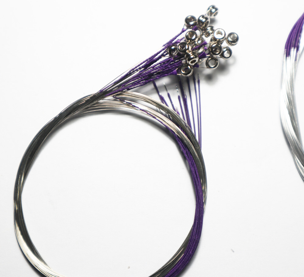 20 sets Good Alloy E A D G Violin Strings, Medium soft Violin String 3/4-4/4