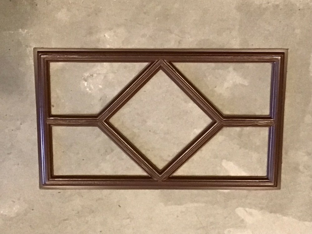 4 Amarr Waterford Replacement Insert Short Panel Amarr Garage Doors Dark Brown