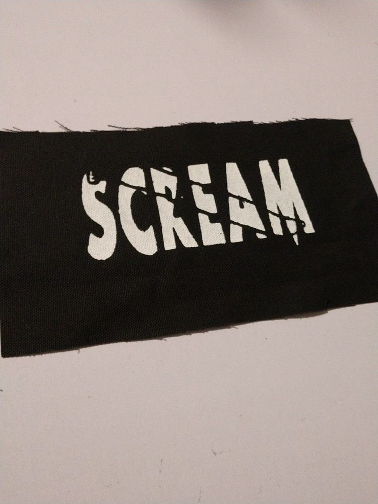 scream patch horror patches