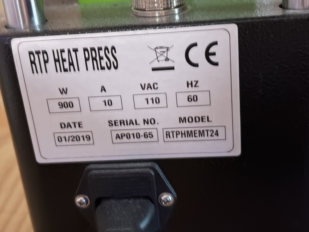 RTP Heat press