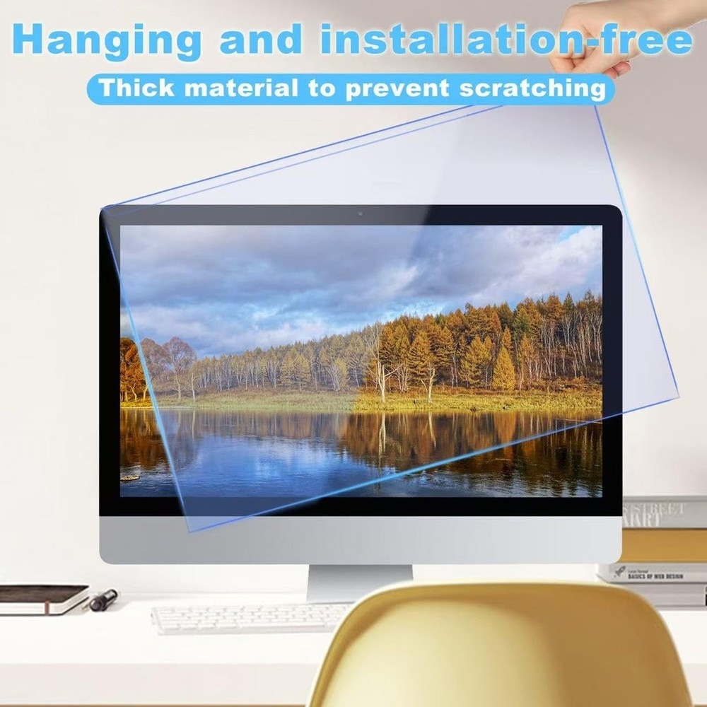 Anti Blue Light Screen Filter, Universal Blue Light Blocking Screen... Fast Ship