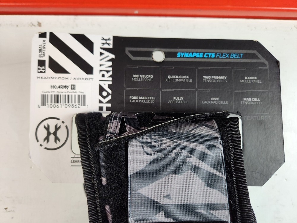 HK Army Hostile Synapse Flex Belt - Gray