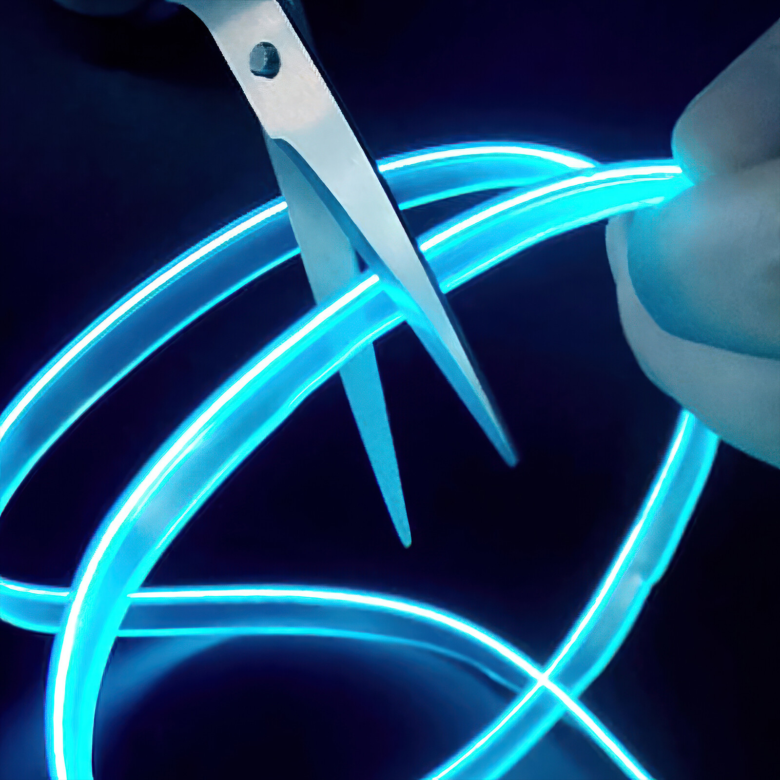 10M RGB 8 LED Car Interior Ambient Guide Light Strip Decor Atmosphere Door Light