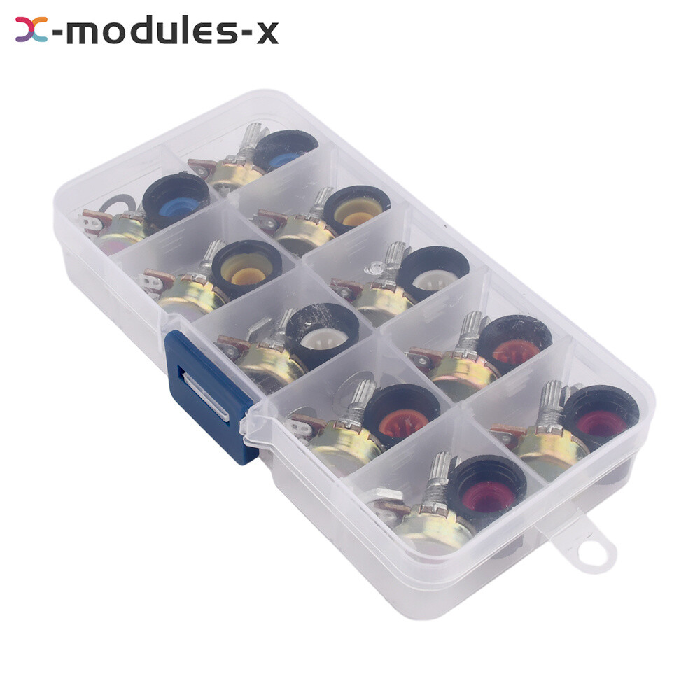 Rotating Cap Single Amplifier Adjustable Potentiometer WH148 Resistor kit DIY