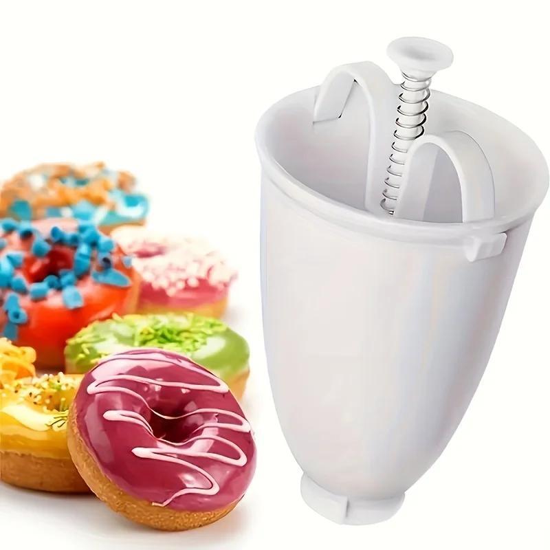 Doughnut Maker Batter Dispenser Plastic For Donut Cake DIY Baking Tools Maker