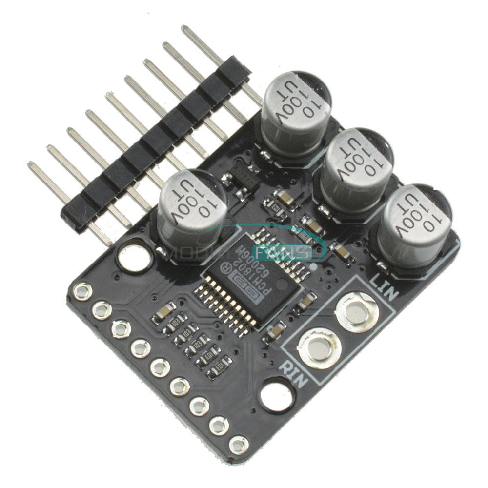 NEW 24Bit PCM1802 Audio Stereo A/D Converter ADC Decoder Amplifier Player Board-