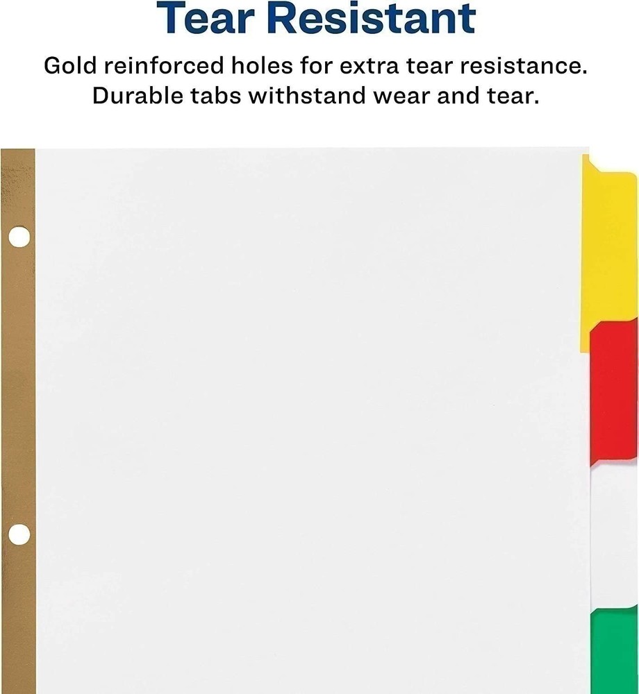 Avery 8-Tab Binder Dividers