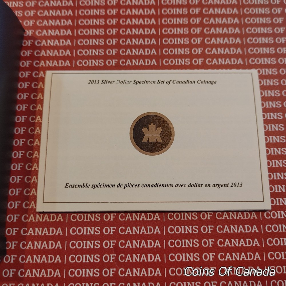 2013 Canada Special Edition Silver Dollar Specimen Set #coinsofcanada