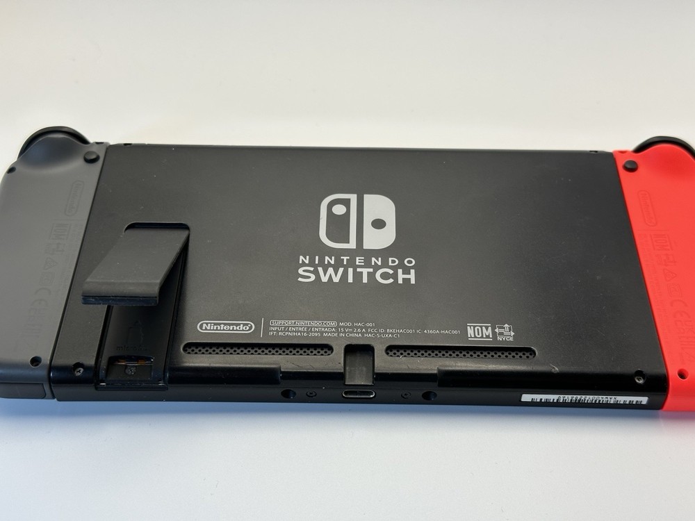 Nintendo Switch Console Red Gray Joy Con Handheld