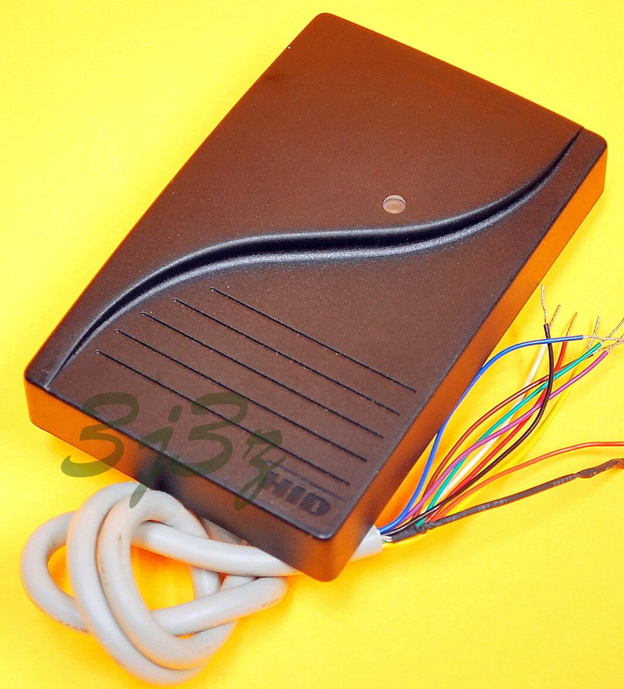 HID 5395C1100 ThinLine II Black Wall Switch Reader