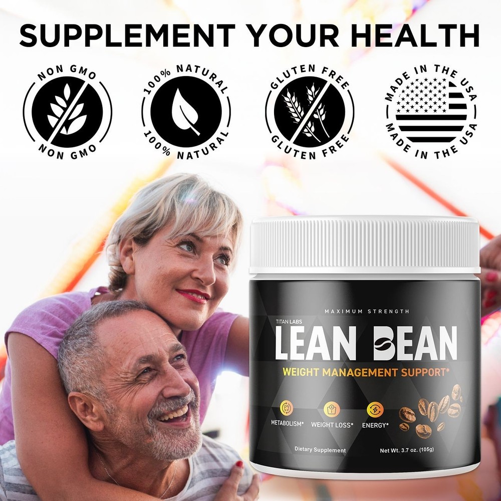 (5 Pack) Lean Bean Powder Max Support For Weight Management LeanBean 150 Serving