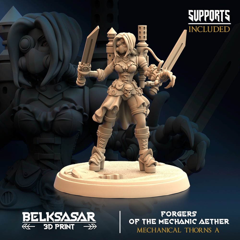 MECHANIC AETHER MECHANICAL THORNS (6U)